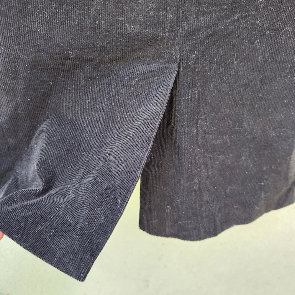 RALPH LAUREN Men's Sport Coat Size 42R Black Corduroy Preppy Paisley Blazer